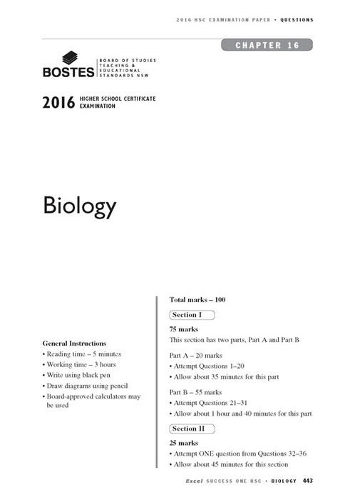 Excel Success One HSC Mathematics 2015 Past Papers Excel Success One HSC Mathematics 2015 Past Papers