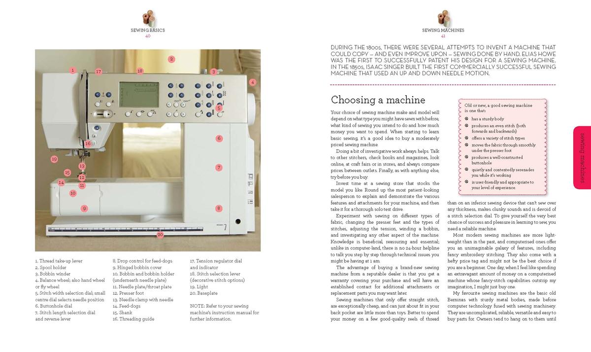 Booktopia Sewing Basics , All You Need to Know about Machine and Hand