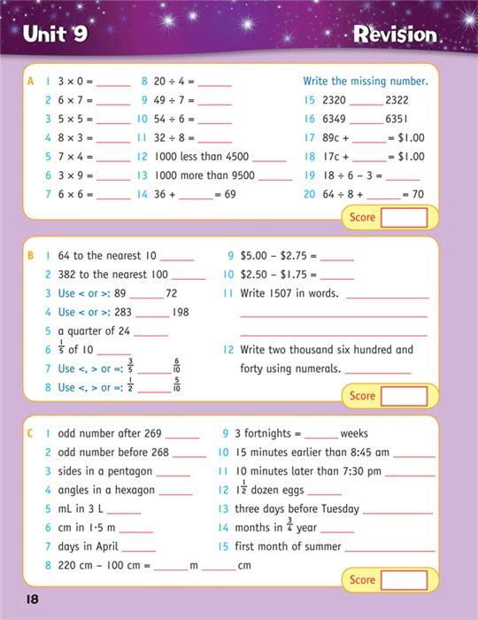 Booktopia Targeting Mental Maths Year 4, Australian