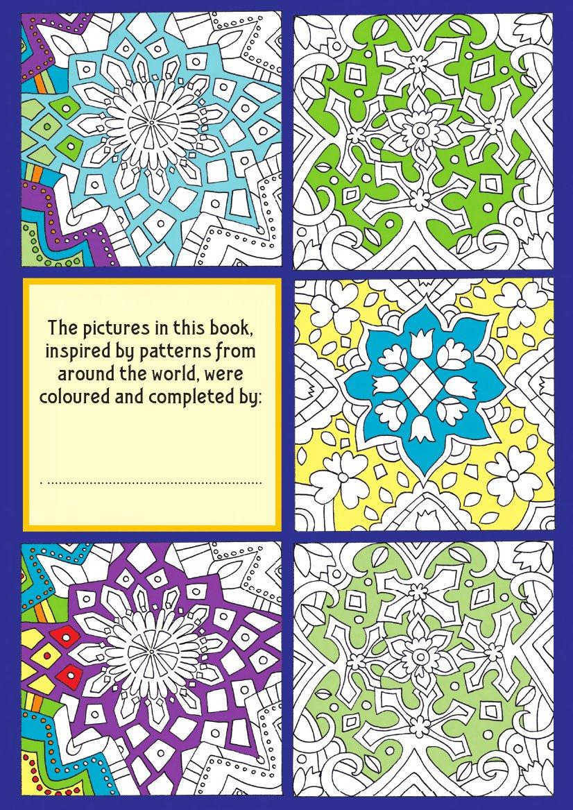 Booktopia - Patterns from Around the World Colouring Book, Children's