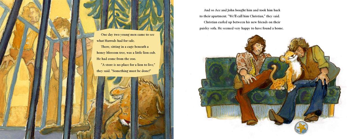 Booktopia Christian, The Hugging Lion The Picture