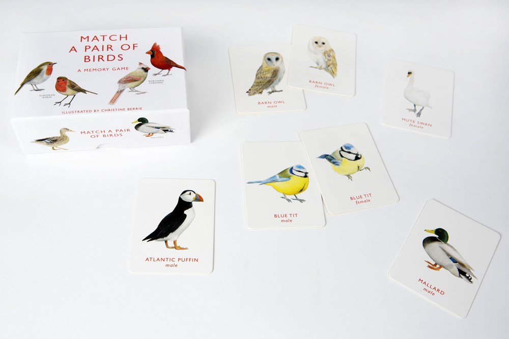 Booktopia - Match a Pair of Birds, A Memory Game by