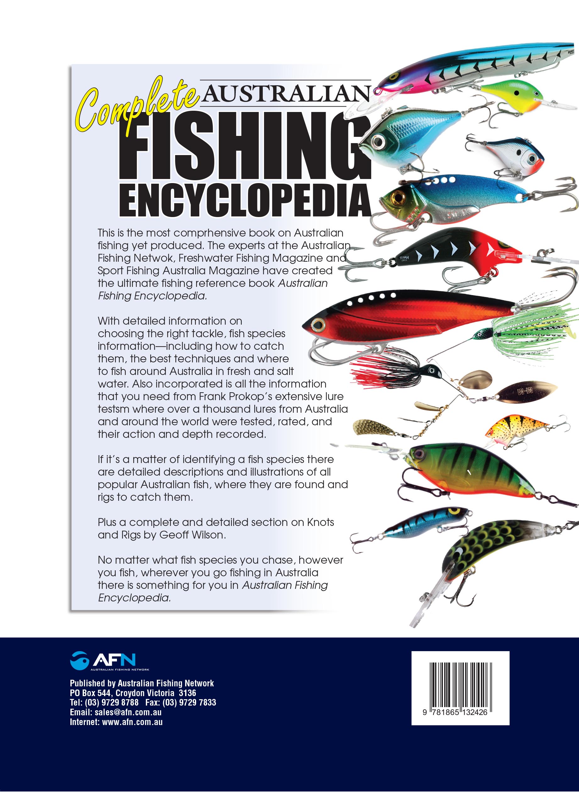 Booktopia The Complete Australian Fishing Encyclopedia, AFN Technical