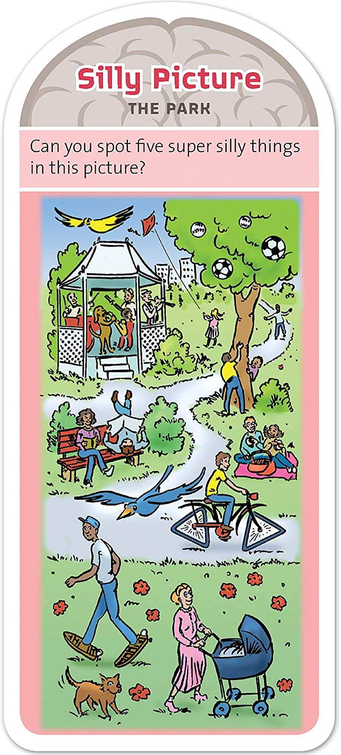 Smarty Pants Kindergarten Card Set , 120 BrainBuilding Cards with Questions, Puzzles, and