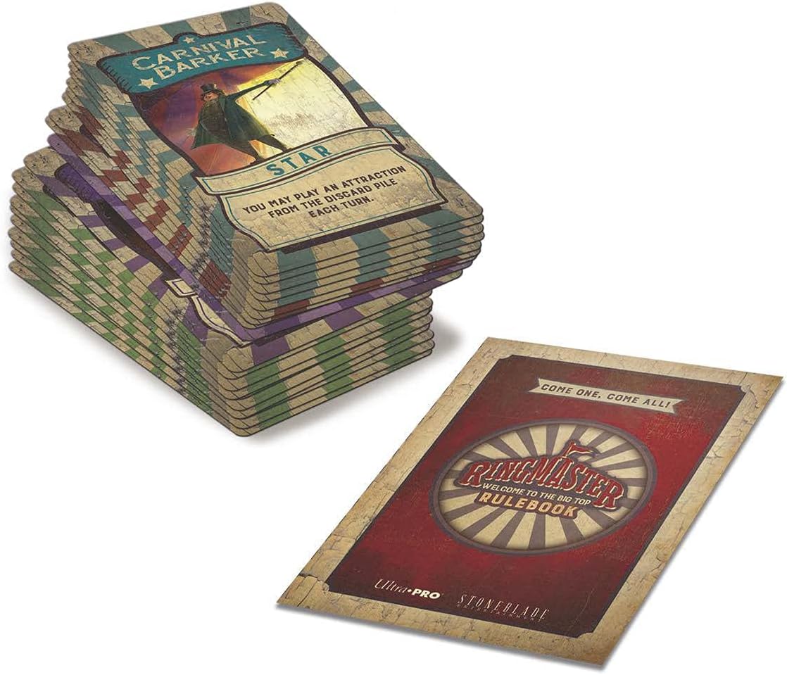 Ringmaster: Welcome to The Big Top - Card Game by Ultra Pro ...