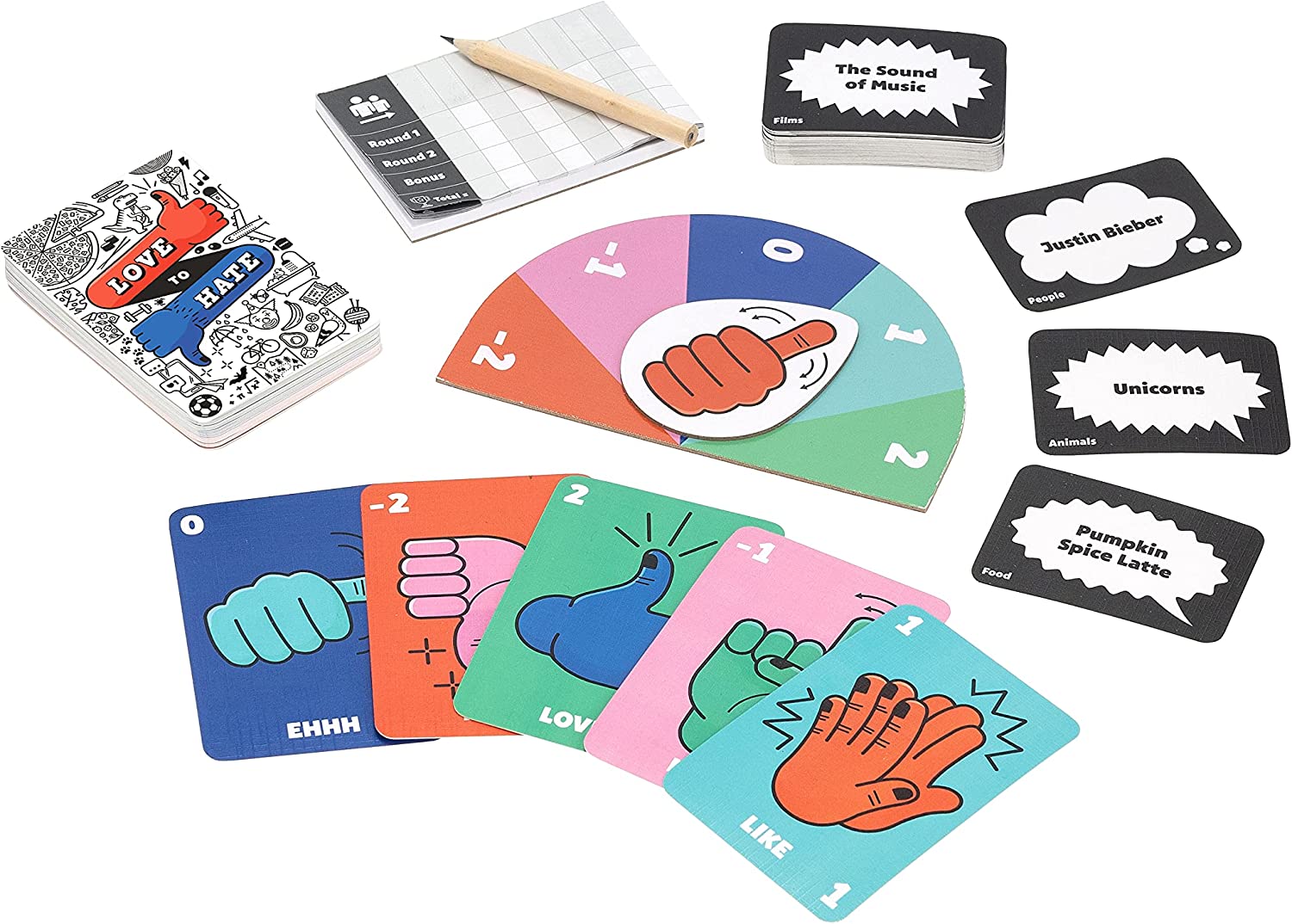 Love to Hate - Game by Ridley's Games | 0810073340541 | Booktopia