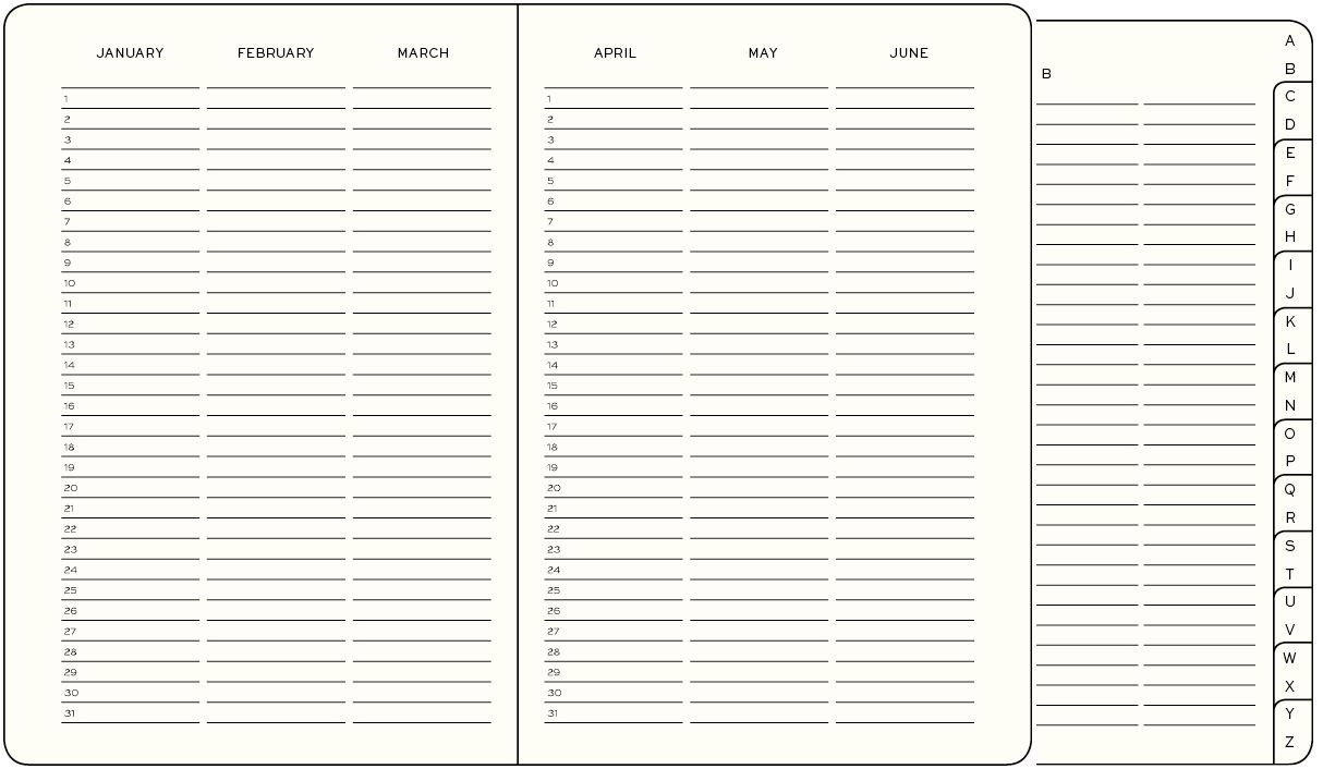 Leuchtturm1917 2022 Weekly Planner Medium (A5) 2022 with extra