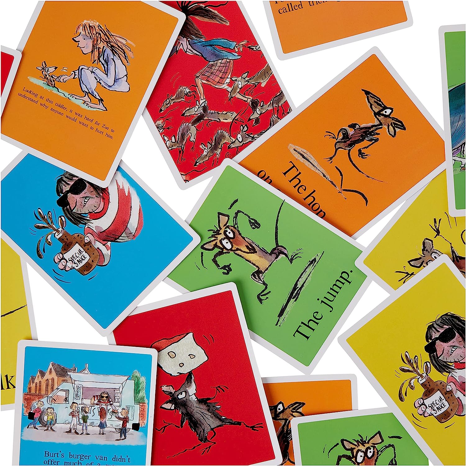 WODW Flush Out The Rat! Card Game, The World of David Walliams