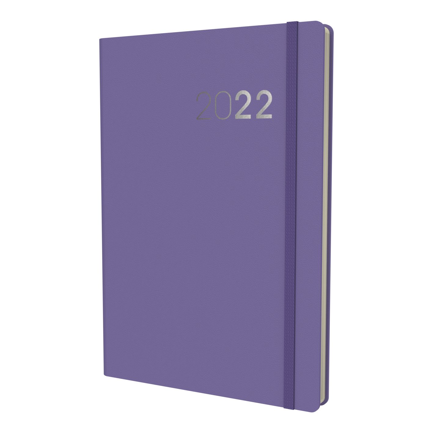 Collins Legacy 2022 Calendar Year Diary A4 Day to Page Lilac