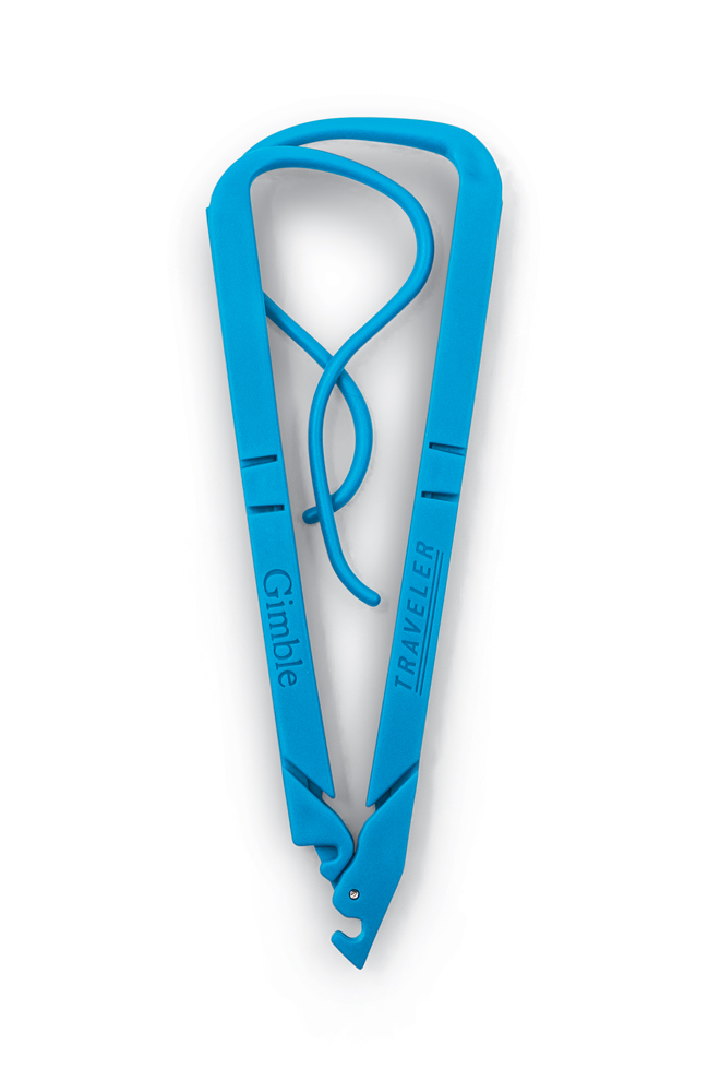 Gimble Adjustable Book Holder True Blue, Holds your book open while