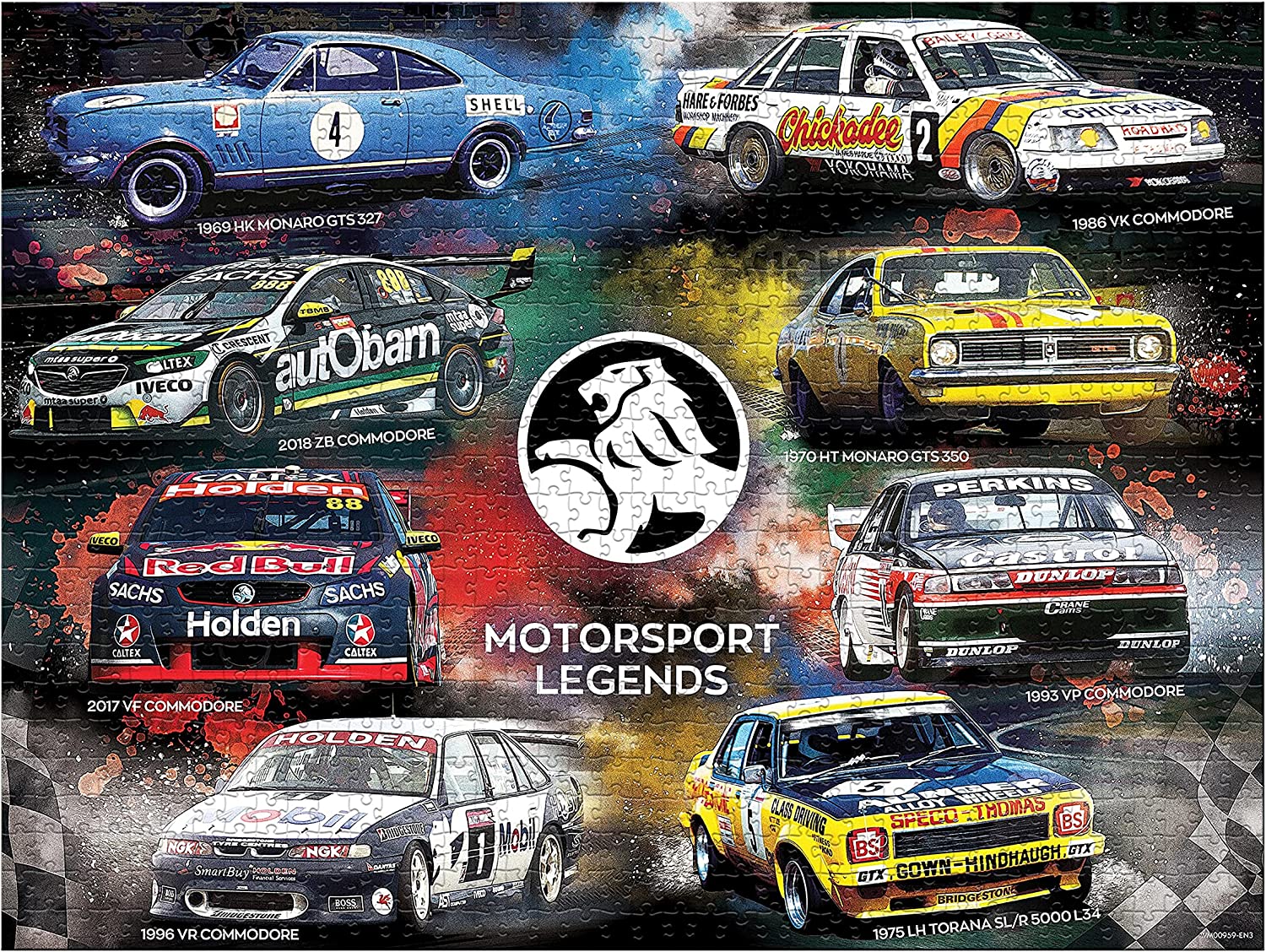 Holden Puzzle, 1000Piece Jigsaw Puzzle by Winning Moves 5053410004712 Booktopia