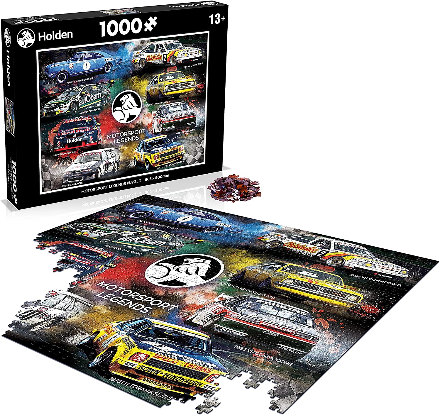Holden Puzzle, 1000Piece Jigsaw Puzzle by Winning Moves 5053410004712 Booktopia