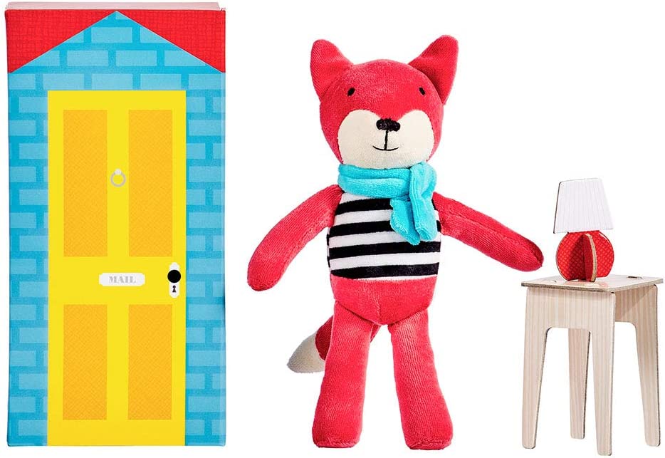 Plush Play Set Frances the Fox by Petit Collage 5055923781845 Booktopia