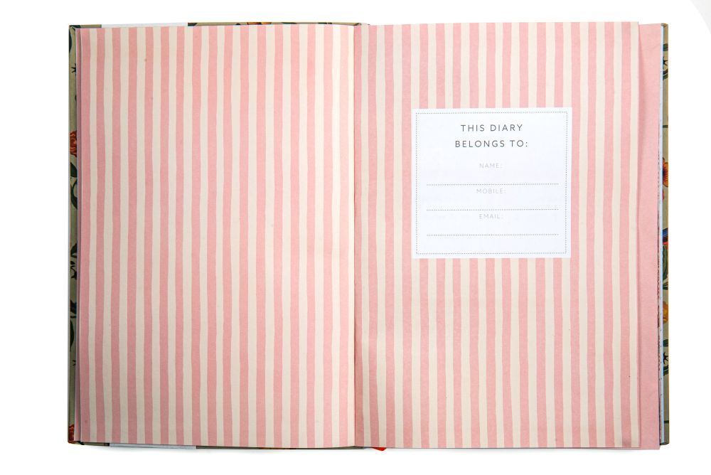 Bees by Cath Kidston 2023 A5 Diary Hardcover Cloth by Cath Kidston