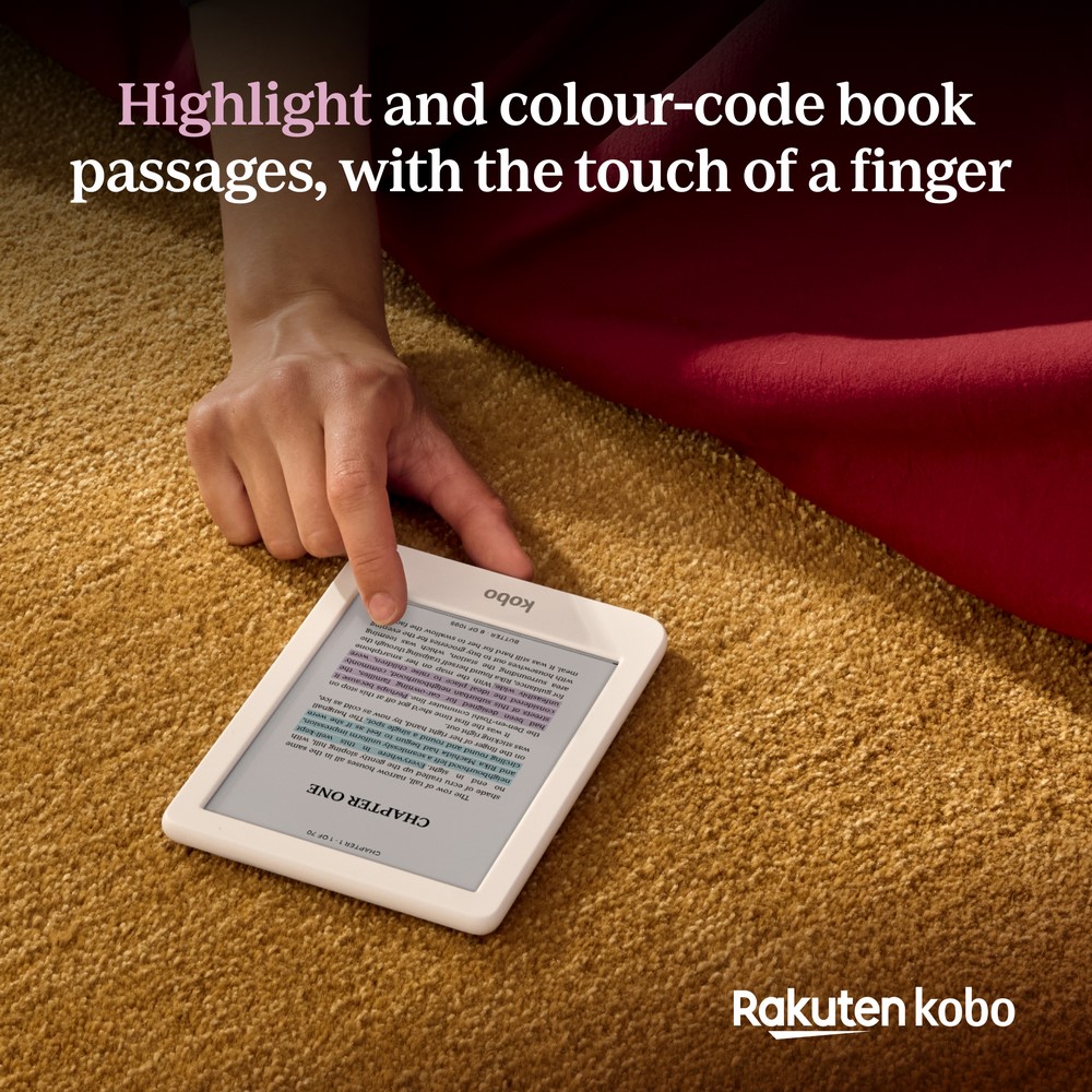 Kobo Clara Colour（ホワイト） eReader Kobo Clara Colour - note! Online
