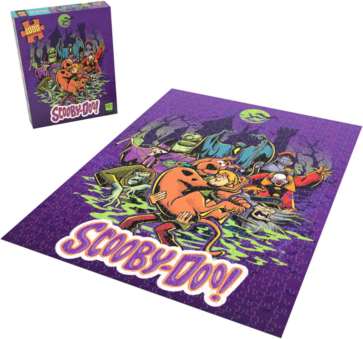 The OP Scooby-Doo Zoinks! 1000 Teile Puzzle – Mit Den Gruseligsten Scooby-Villains
