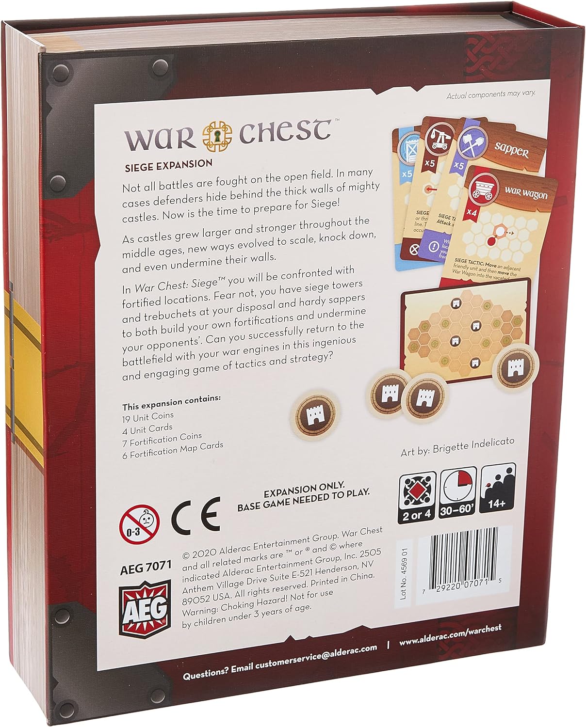 War Chest Siege Board Game Expansion by Alderac Entertainment Group