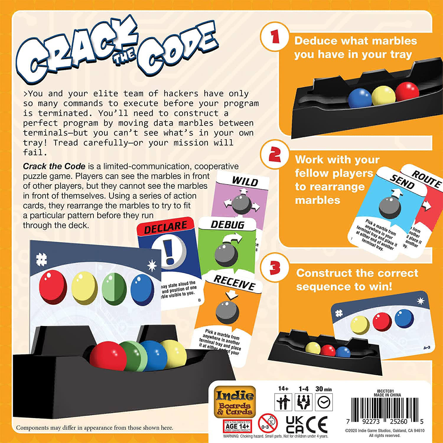 Crack the Code - Board Game by Indie Boards & Cards | 792273252605 ...