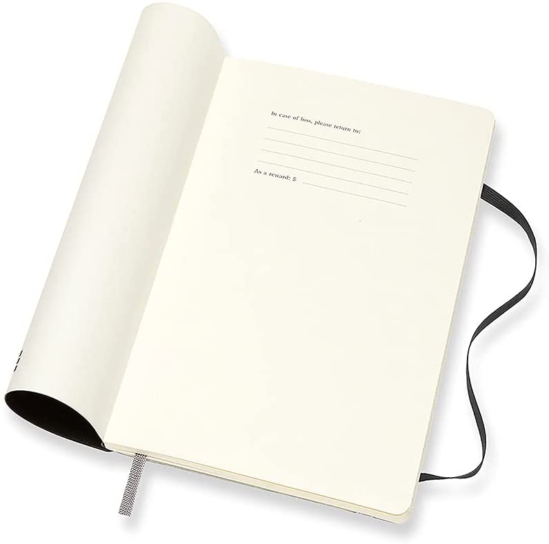 Moleskine 2022 Monthly Diary/ Planner, Large, Soft Cover, Black by