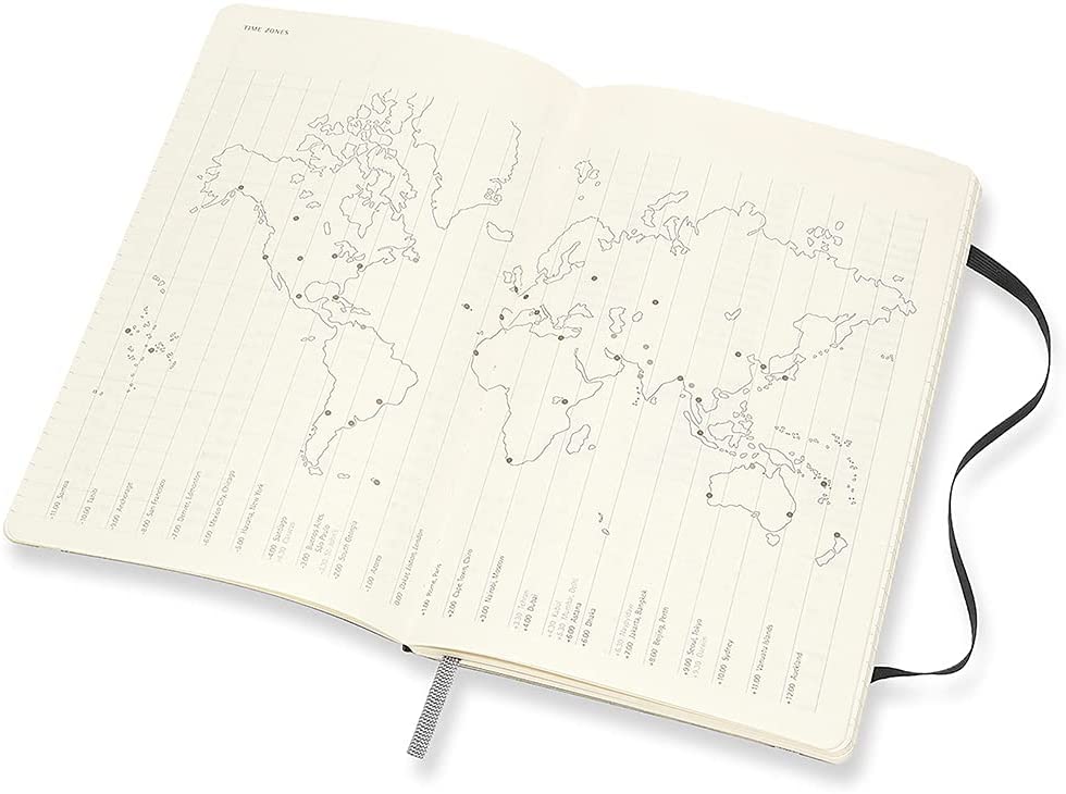 Moleskine 2022 Monthly Diary/ Planner, Large, Soft Cover, Black by