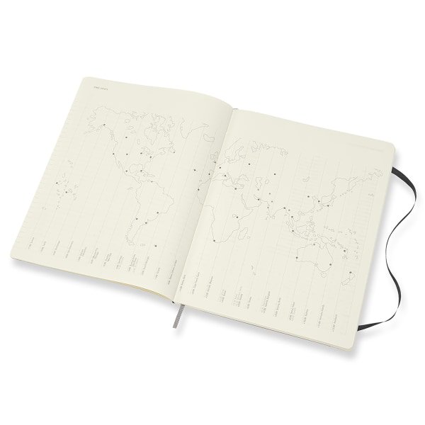 Moleskine 2022 Monthly Notebook Diary/ Planner, Extra Large, Soft