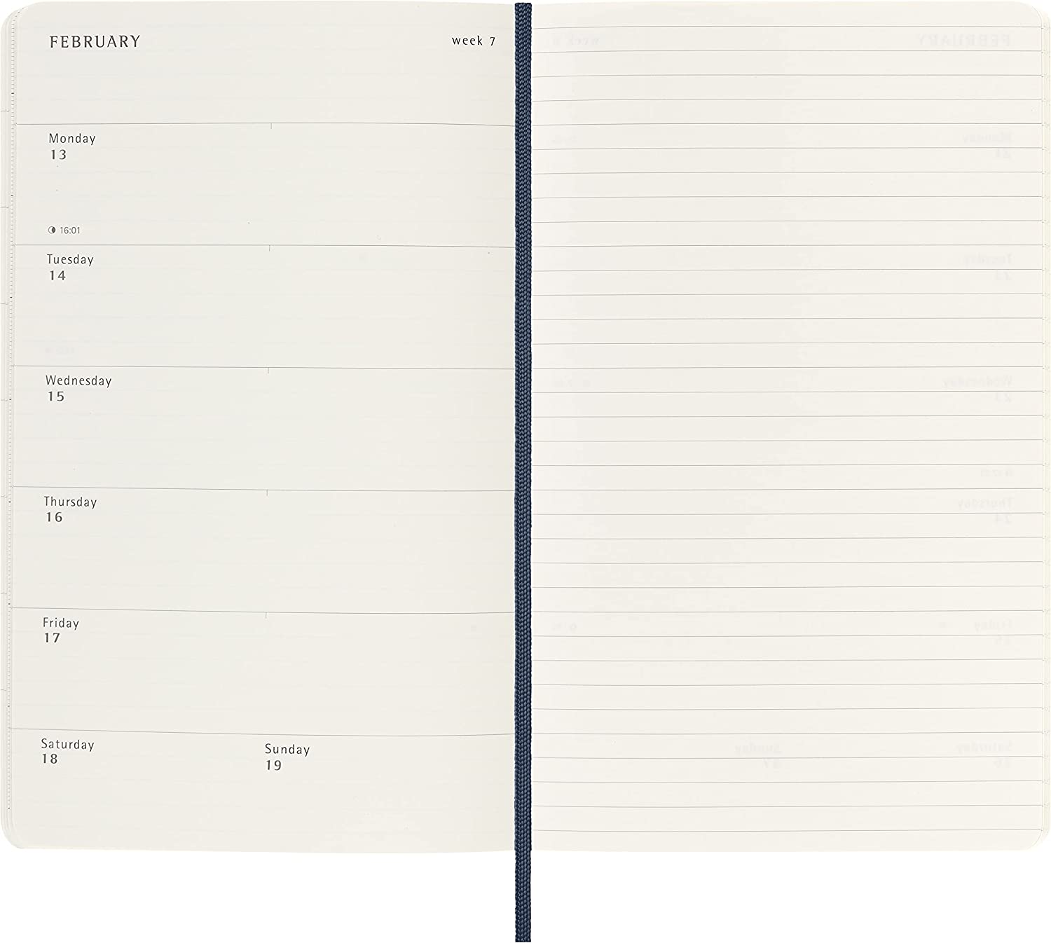 Moleskine 2023 Weekly Notebook Diary/ Planner, Large, Soft Cover