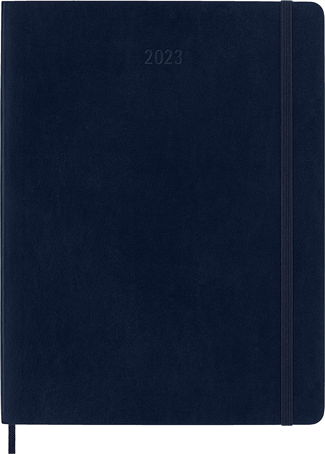 Moleskine 2023 Weekly Notebook Diary/ Planner, Extra Large, Soft Cover, Sapphire Blue by