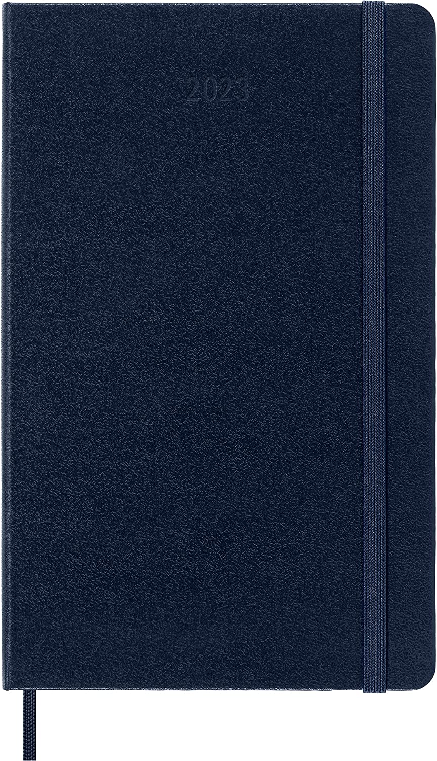 Moleskine 2023 Weekly Horizontal Diary/ Planner, Large, Hardcover