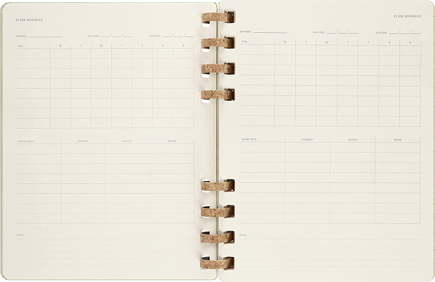 Moleskine 2022 2023 Spiral Academic Planner, Extra Large, Hardcover, Crush Kiwi, Moleskine
