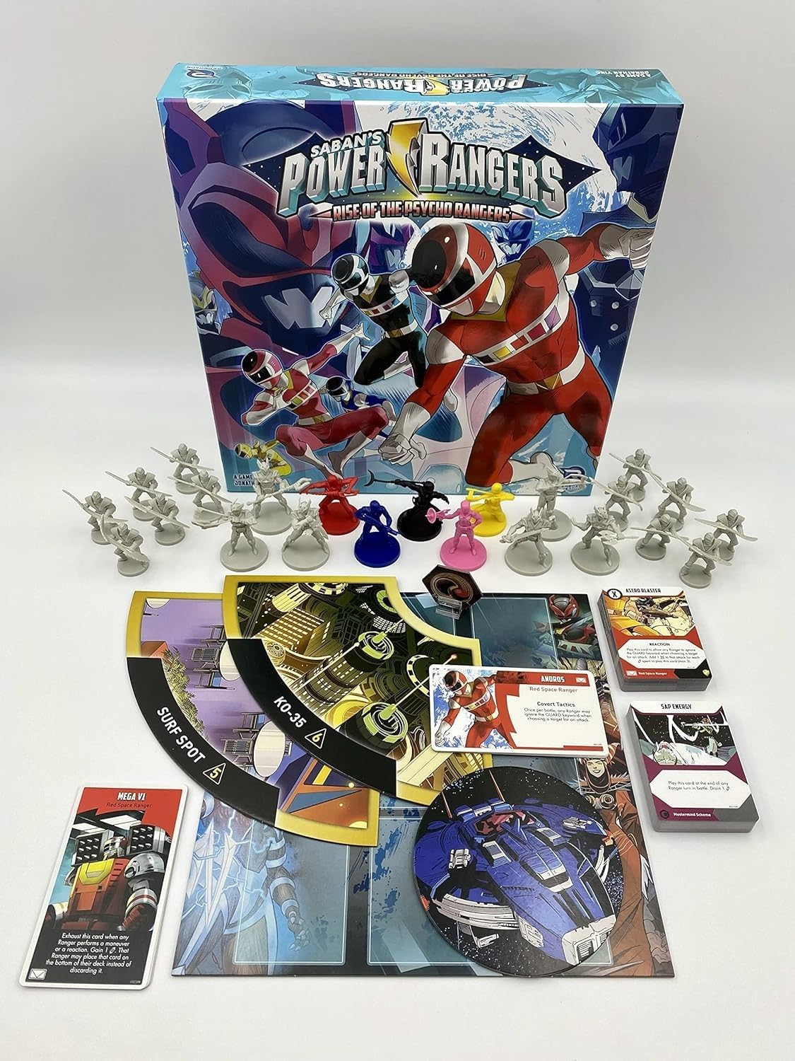 Power Rangers: Heroes of the Grid - Rise of the Psycho Rangers - Board ...