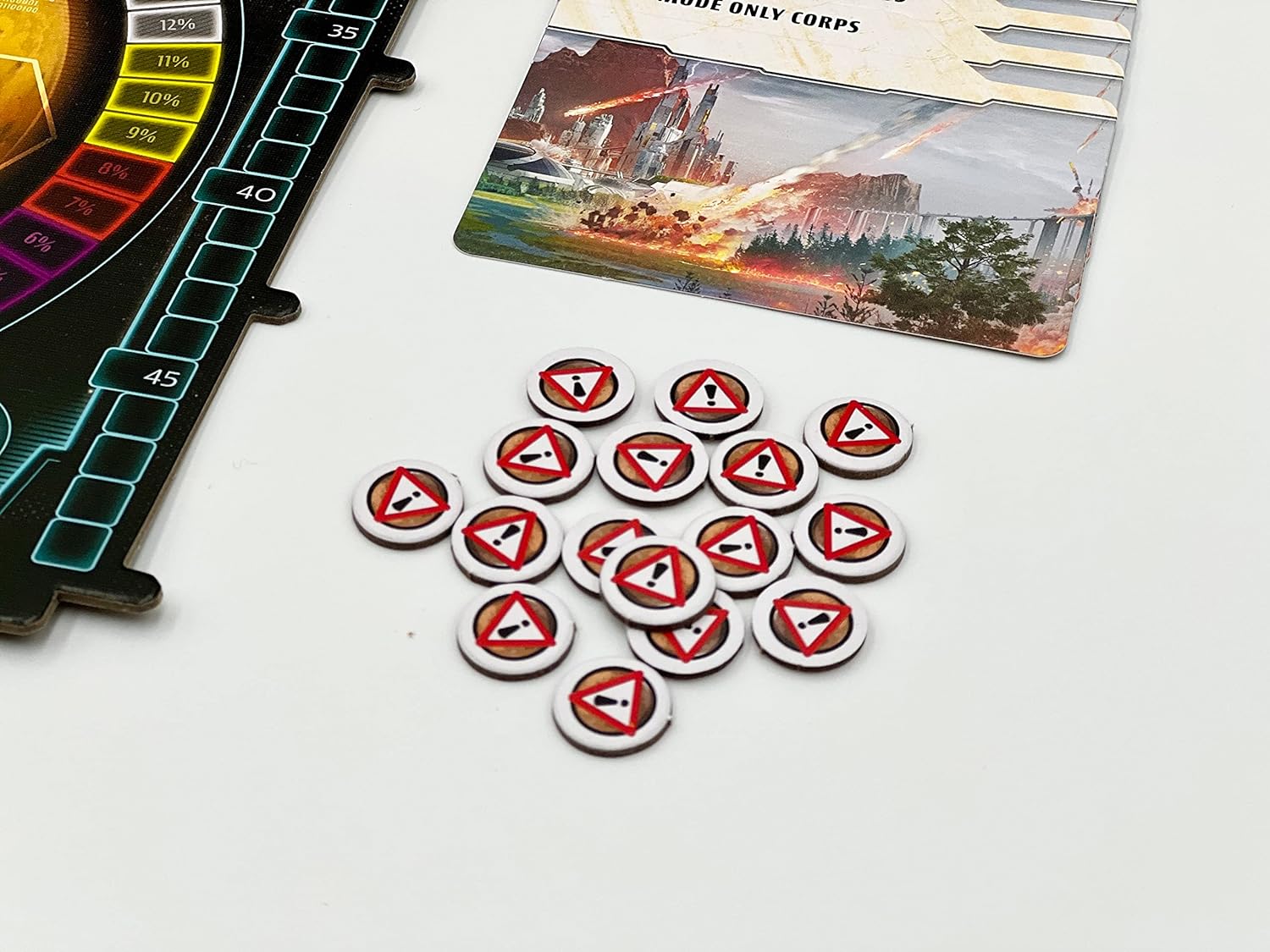Terraforming Mars: Ares Expedition - Crisis (EN) - Espansione Gioco Da Tavolo, 2-4 Giocatori, Età 14+