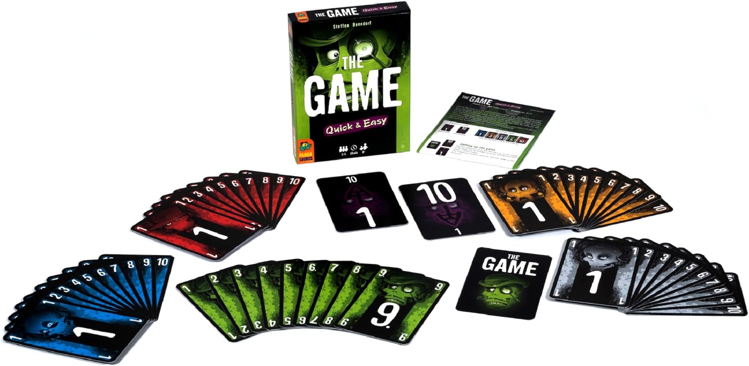 The Game Quick & Easy Card Game by Pandasaurus Games 854382007658