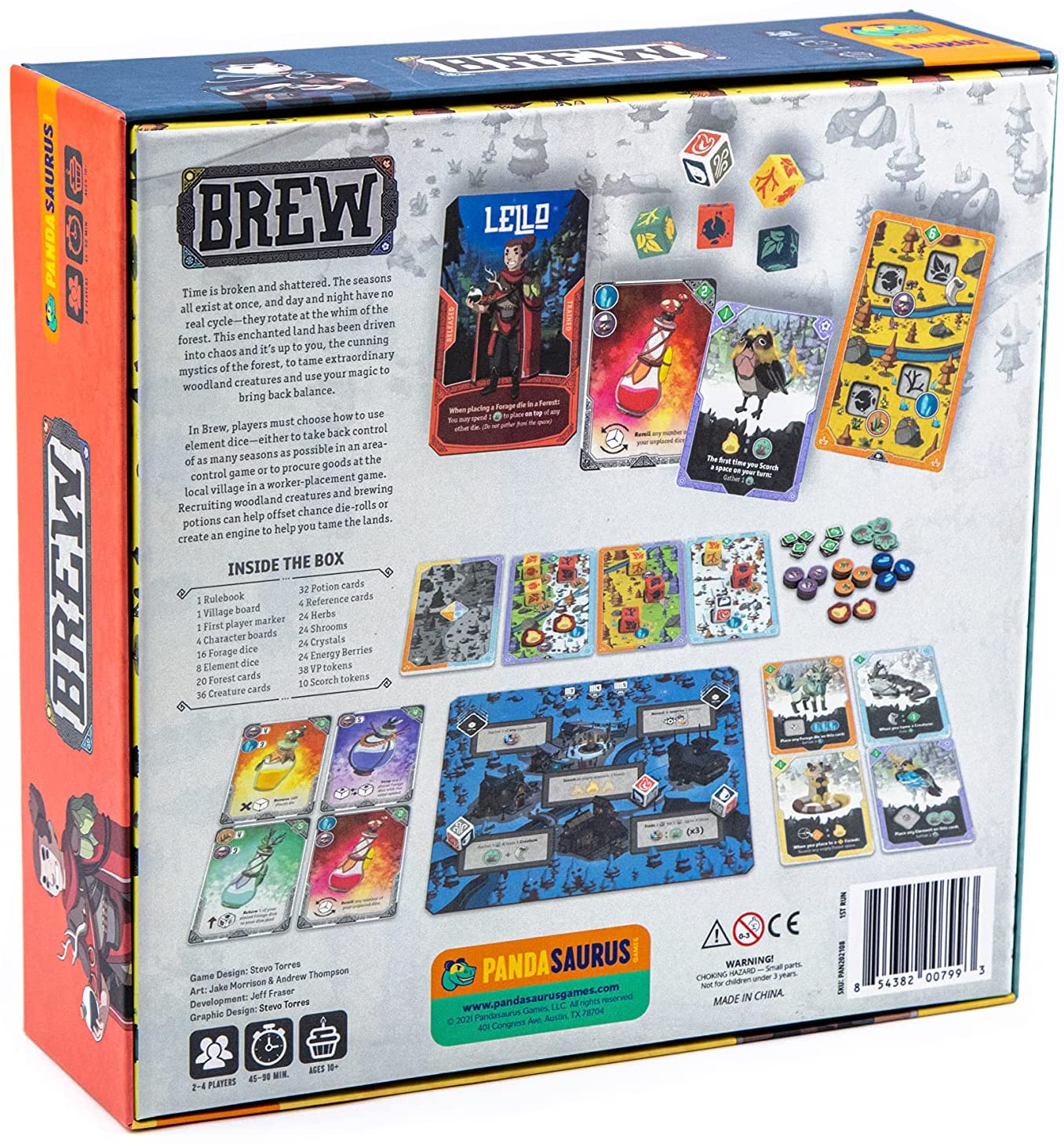 Brew Strategy Board Game by Pandasaurus Games 854382007993 Booktopia