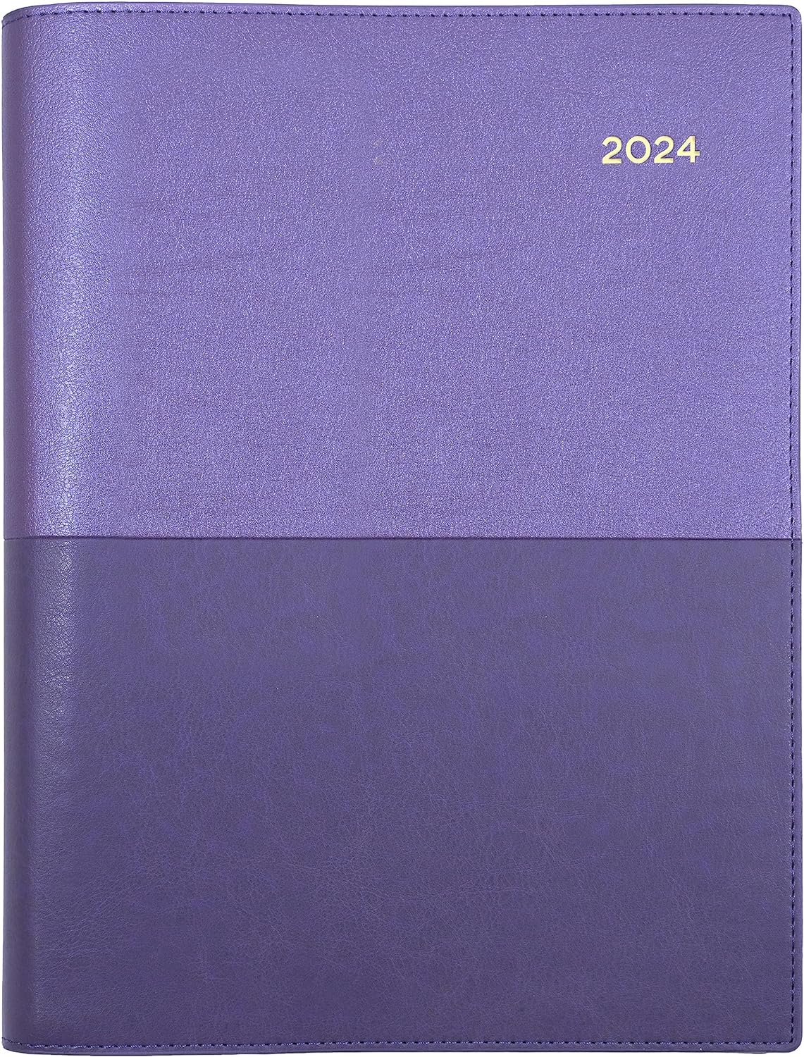 Collins Vanessa - 2024 Diary - Day to Page, Size A4, Purple by Collins ...