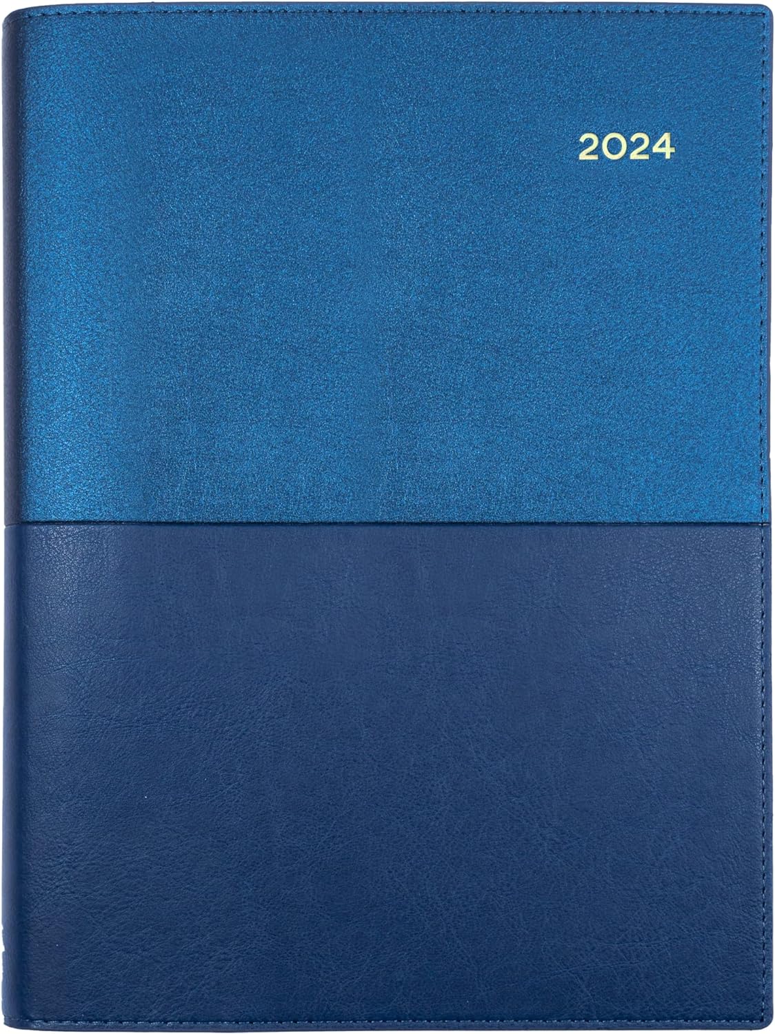 Collins Vanessa 2024 Diary Week to View, Size A6, Blue, 365.V5924 by