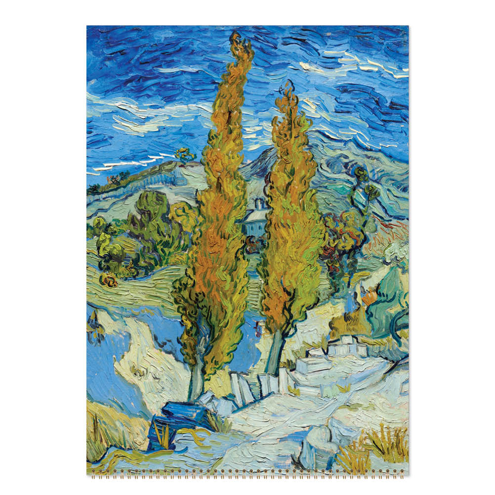 Vevoke Medium 2027 Calendar-Van Gogh's Trees and Flowers by VEVOKE ...