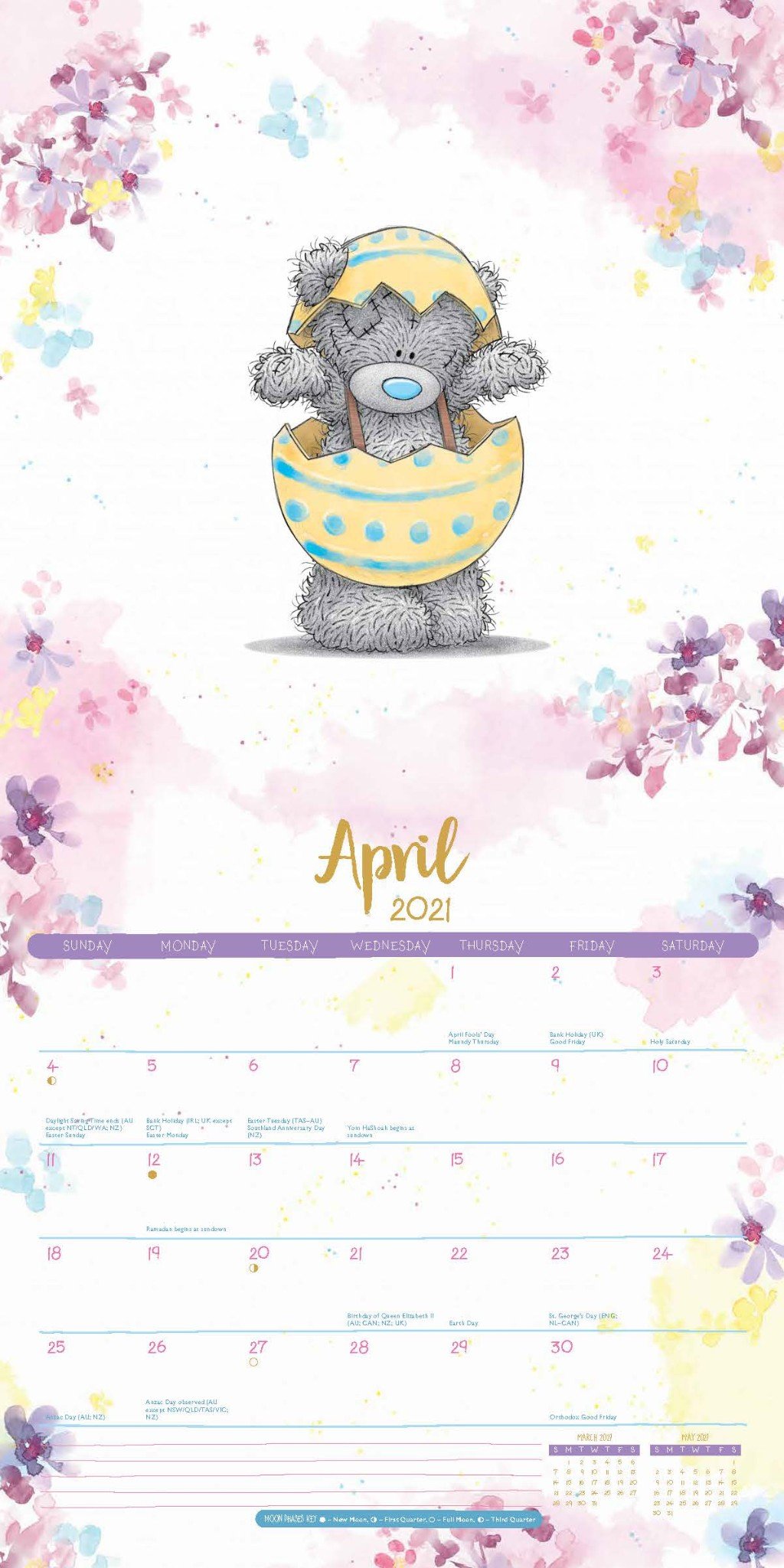 tatty teddy calendar 2021