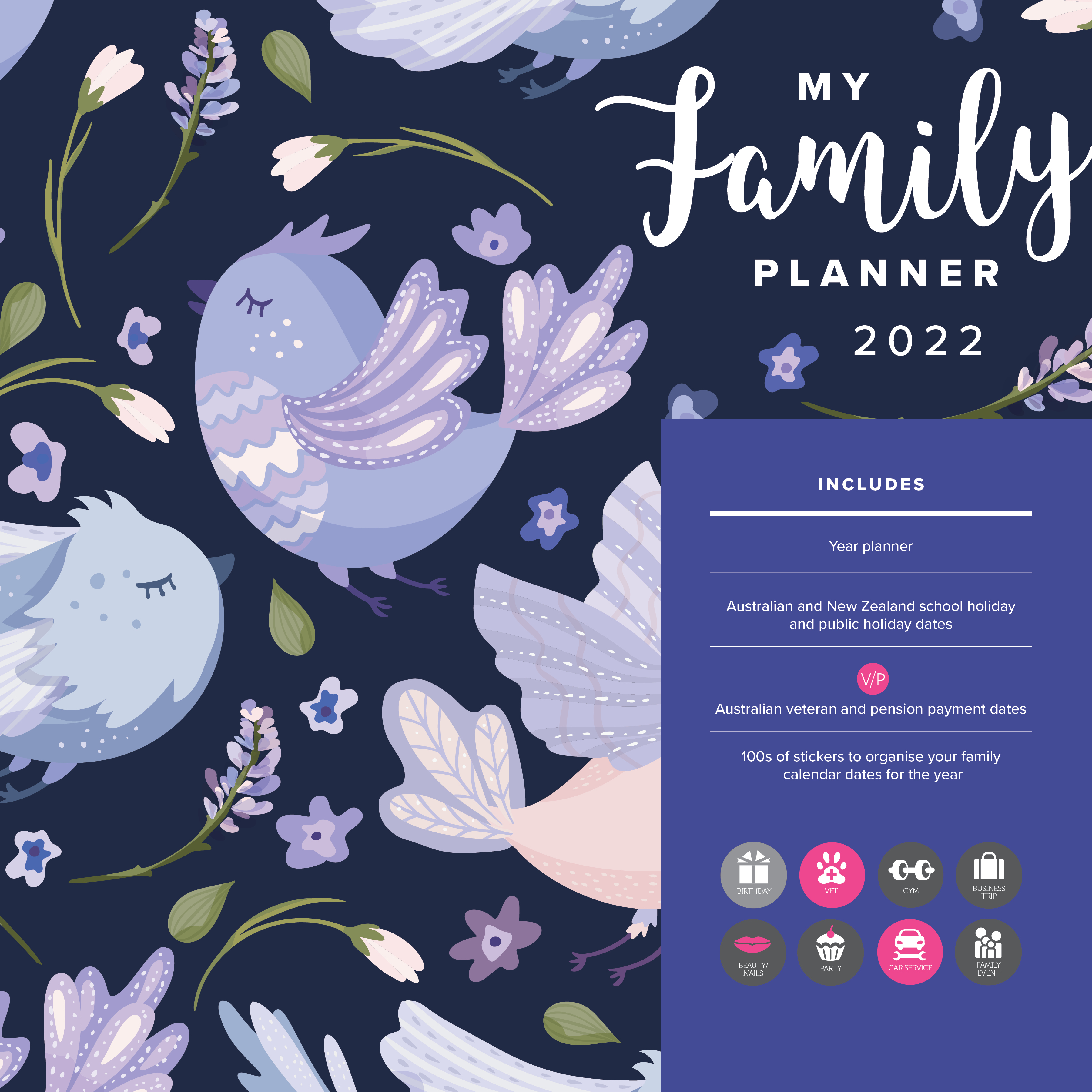 General Blue Calendar 2022 Nz