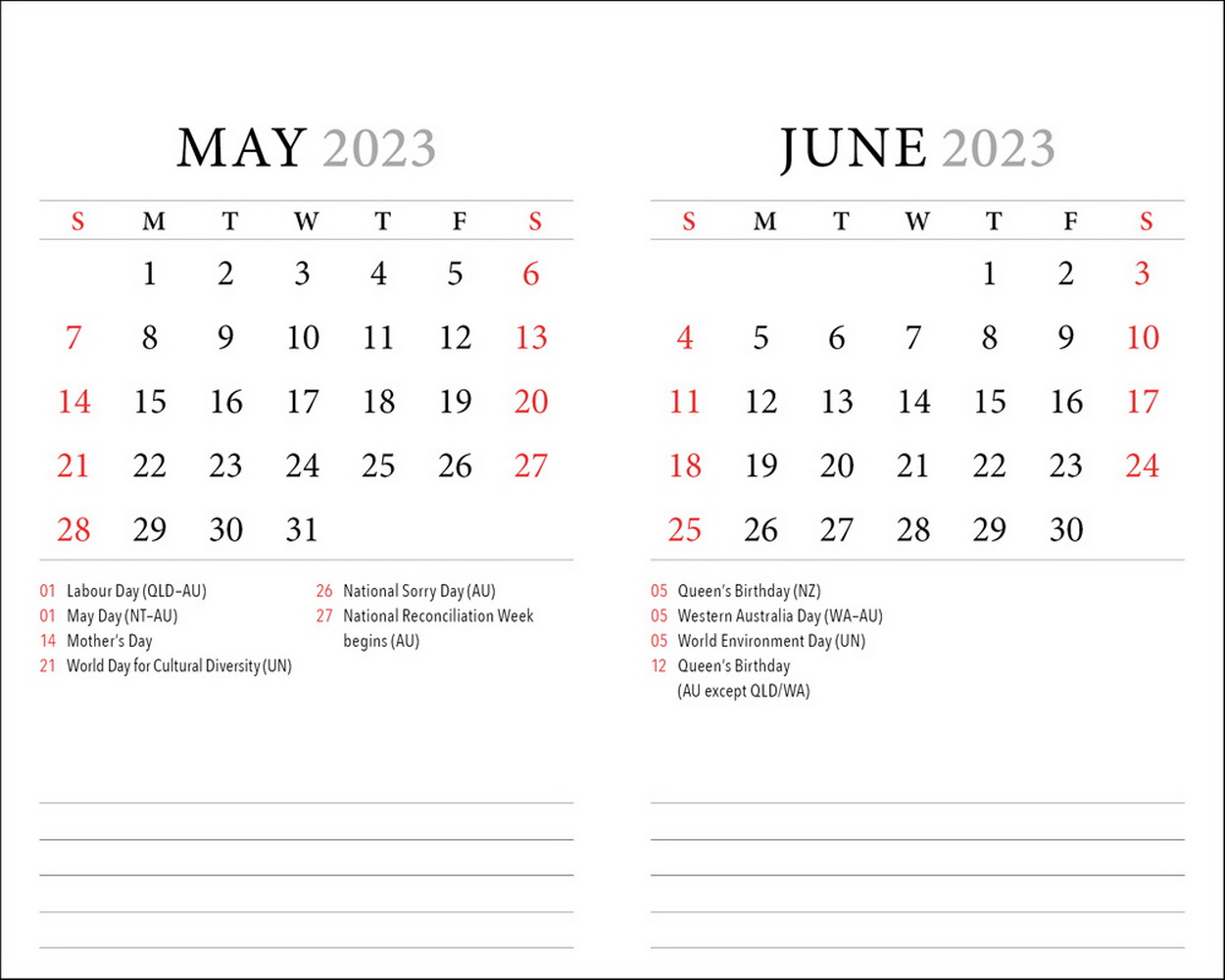 Steve Parish Australia 2023 Desk Easel Calendar, 2023 Desk Planner by