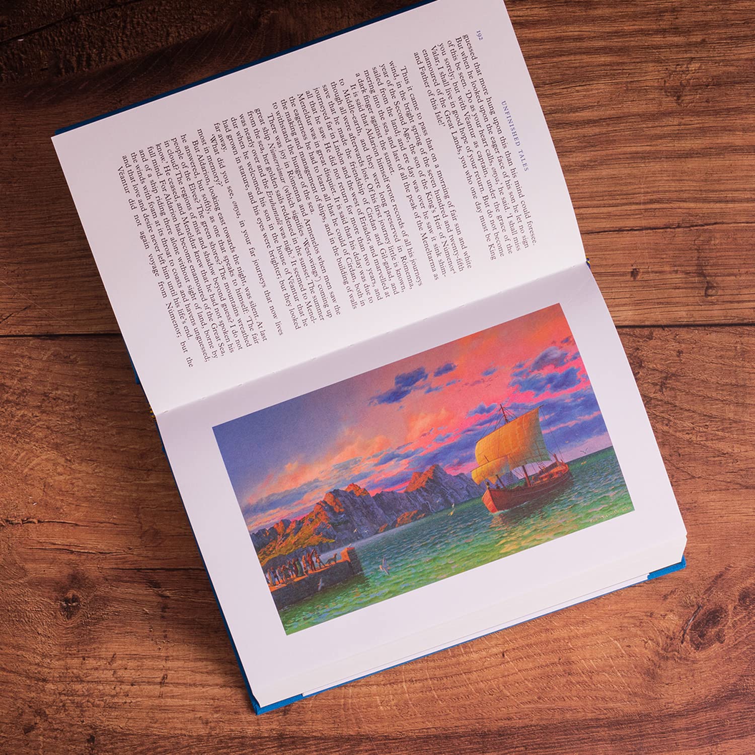 Unfinished Tales by J. R. R. Tolkien Illustrated Deluxe Slipcased