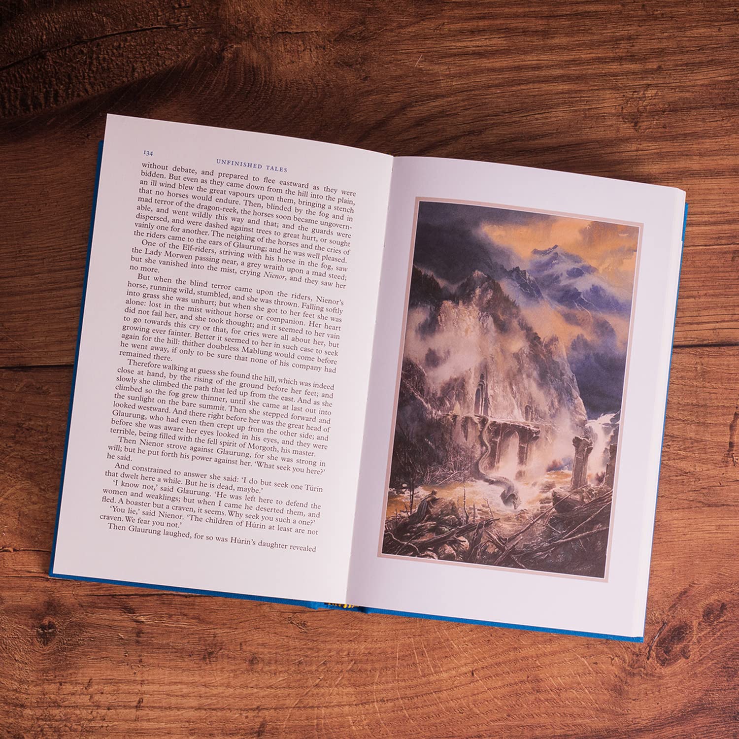 Unfinished Tales by J. R. R. Tolkien Illustrated Deluxe Slipcased