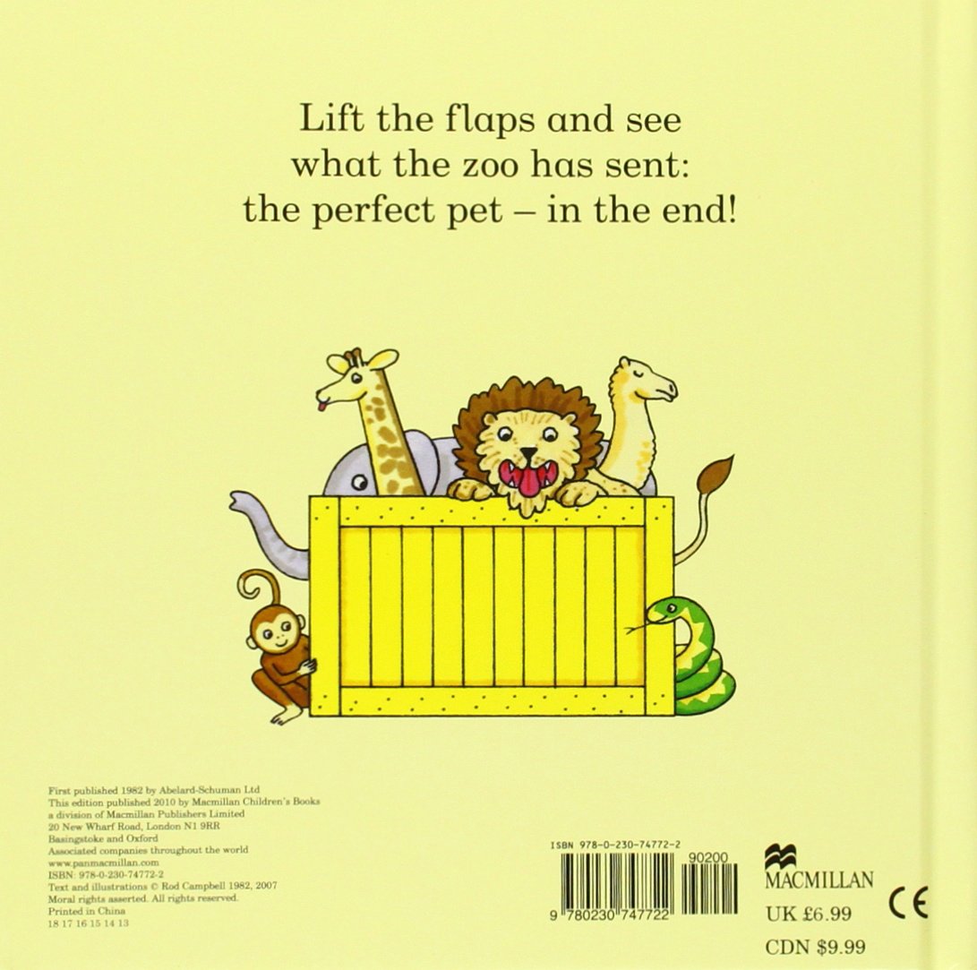 Dear Zoo - 9780230747722, Board Book, Rod Campbell - Foto 10