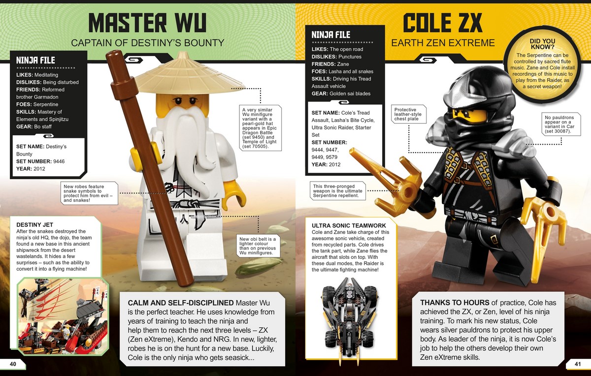 LEGO Ninjago Character Encyclopedia (Updated Edition) by DK Plus