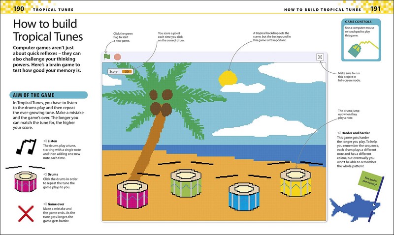 Computer Coding Games for Kids, A unique step-by-step visual guide ...
