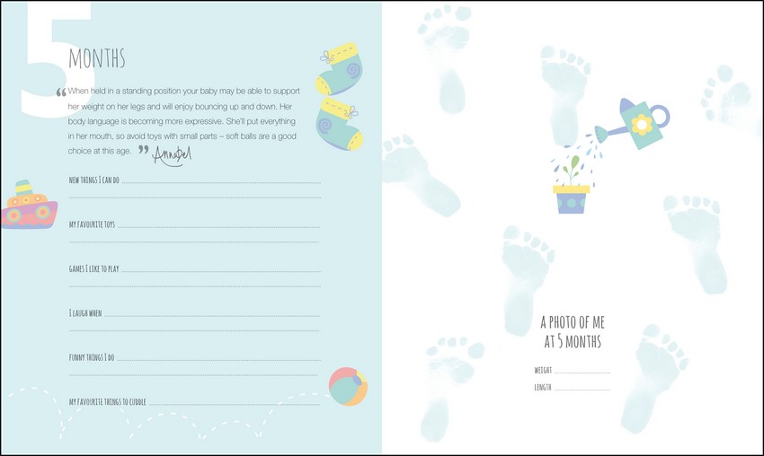 Annabel Karmel Baby's FirstYear Journal, A Keepsake of Milestone