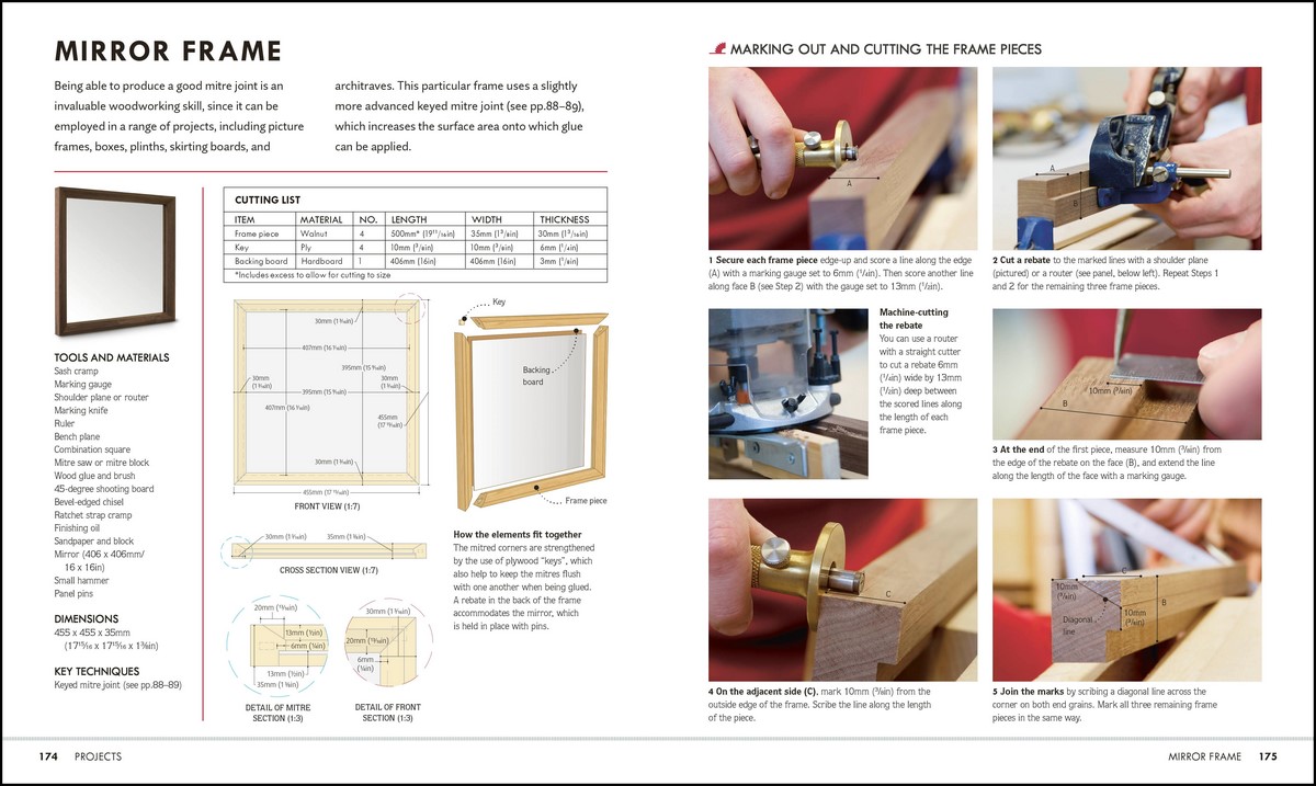 Woodwork Step by Step, More than 100 Tools and Techniques with ...