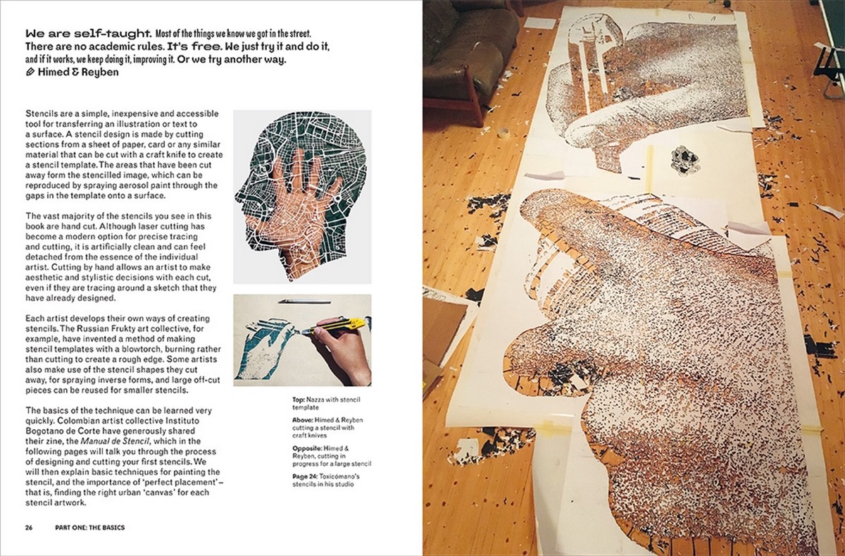 The Stencil Graffiti Handbook by Tristan Manco 9780500022856 Booktopia