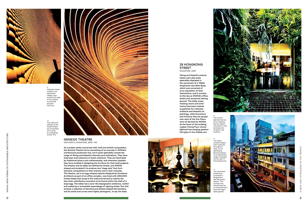 WOHA, New Forms of Sustainable Architecture by Patrick BinghamHall