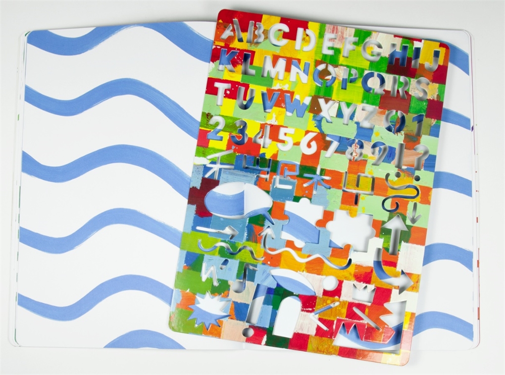 My Stencil Kit, Draw, Colour and Create Your Own Stories by Hervé