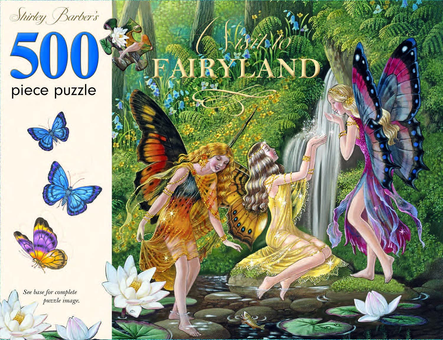 A Visit to Fairyland, 500Piece Jigsaw Puzzle by Shirley Barber 9780648691815 Booktopia
